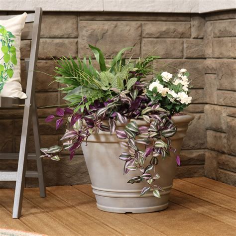 Walmart planters outdoor - Dextrus Large Outdoor Elevated Resin Garden Bed,Patio Planter Box with Legs&Wheels and Storage Shelf for Plants and Flowers,Ideal for Outdoor Gardening - Black Free shipping, arrives in 3+ days Gzxs Wood Outdoor Planter Box with Black Finish - Square Wooden Flower and Herb Pot for Garden, Porch and Patio - Outside Plant and Vegetable …